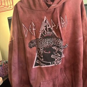 Def leopard sweatshirt size 3x women’s